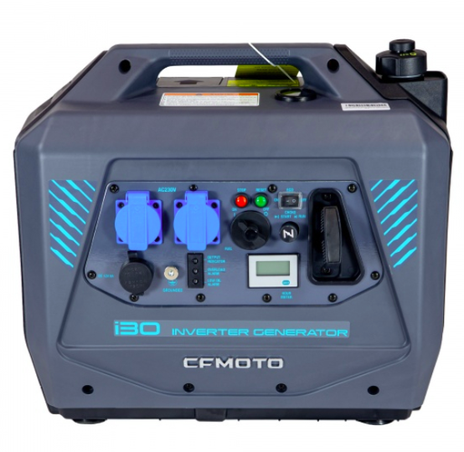 [852100-00010] Inverterinis nešiojamas benzininis generatorius CFMOTO i30 3.0 kW