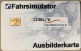 [Chip-Card] Simuliatoriaus vartotojo kortelė, Chip-Card, FOERST