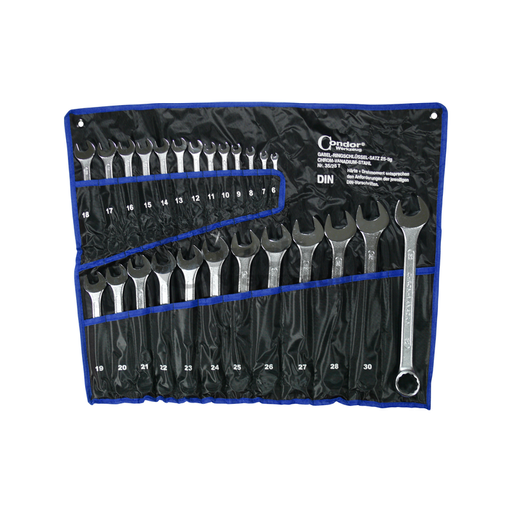 [C0035/25T] Kombinuotų veržliarakčių komplektas (6-32mm) / 25dalių