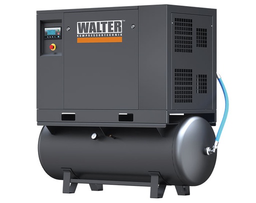 [SLRTG 7,5 8bar.] Spiral compressor, with collector 250l 8bar. SLRTG 7.5 WALTERS