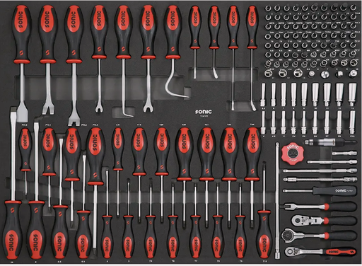 [114101] Įrankių komplektas 141vnt 