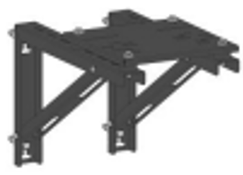 [SUP-400-500] Ventiliatoriaus tvirtinimo rėmas, SUP-400-500 CORAL AUTOTIVE EQUIPMENT