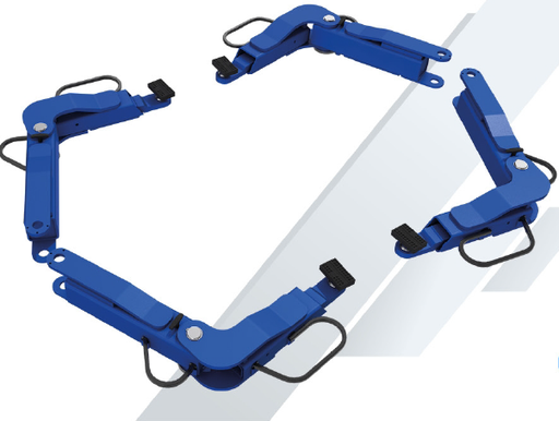 [000000-00-30] Dviejų kolonų keltuvo kėlimo rankų komplektas, skirtas elektromobiliams AMI 000000-00-30