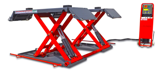 [MT400H] Mobilus žirklinis žemo profilio keltuvas 4t,  230V,  1000mm., MT400H GRUBBER
