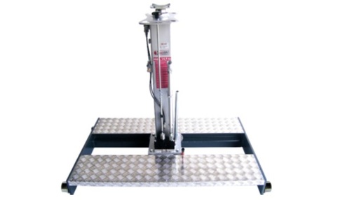 [P-HP-L 14/750U] [P-HP-L 14/750U] Pneumo-hidraulinis duobinis keltuvas su ratukais ir automatiniu kėlimu, P-HP-L 14/750U, PITLIFT