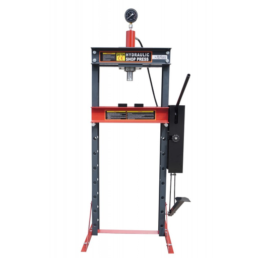 [30022] Hidraulinis presas 30 tonų dviguba pompa + kojinė pavara