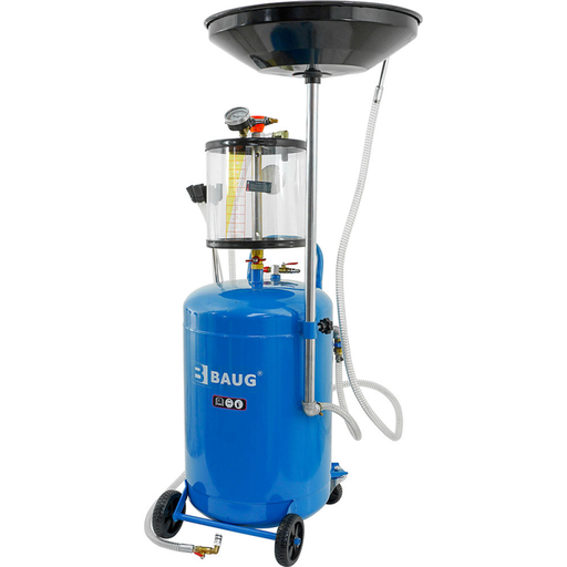 [NB4000] Panaudotos alyvos išsiurbimo talpykla 65l su išsiurbimu ir skaidria talpa, NB4000