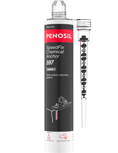 [440498] Ankerinė cheminė masė 597 Penosil Speedfix, 300 ml