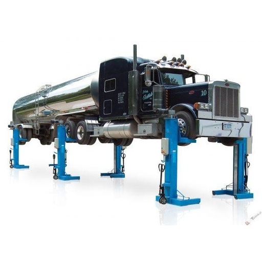 [RAV243] Electromechanical Mobile column lift 6 x 7.0 t , RAV243, RAVAGLIOLI