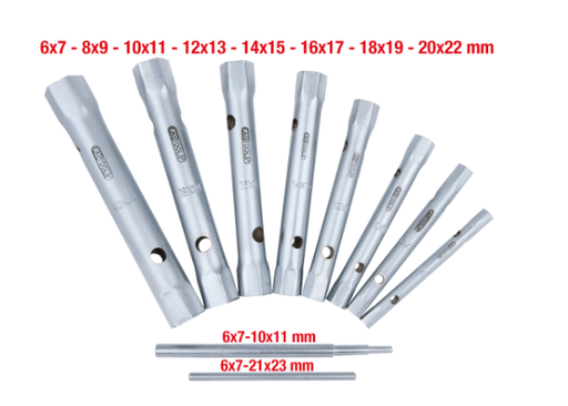 [518.0900] Vamzdinių raktų komplektas