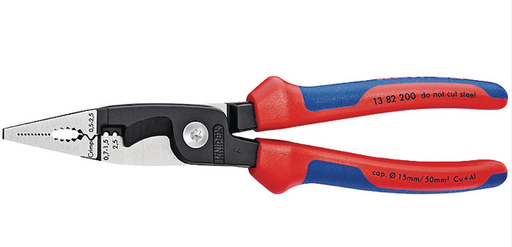 [13 82 200] Replės elektrikui 200mm (13 82 200, KNIPEX)