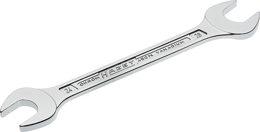 [450N-24X26] HAZET Double open-end wrench 450N-24X26 - Outside hexagon profile