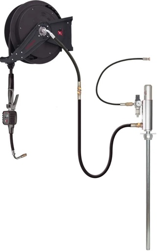 [137-04] 3:1 Pump kit with reel & meter for 200L drum