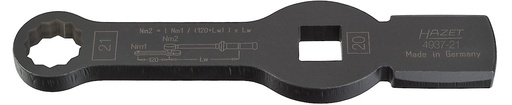 [4937-21] HAZET kalamas raktas, skirtas MAN, 21 mm 4937-21