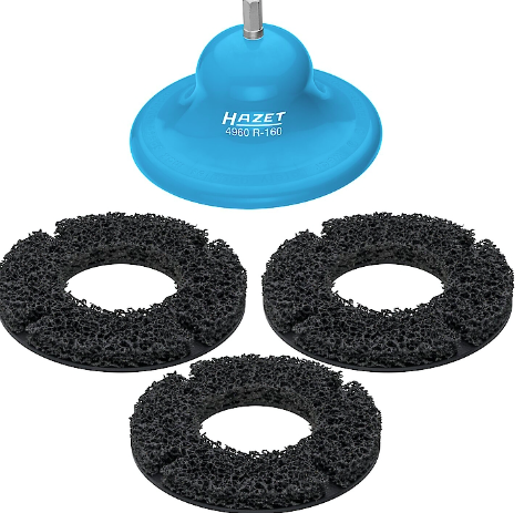 [4960R-160/4] HAZET Wheel hub grinder 4960R-160/4 - 4-pieces