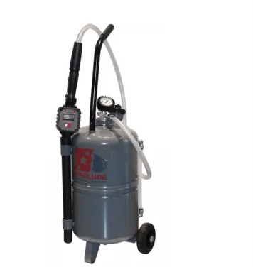 [137-38] Mobile oil dispenser 25L with meter