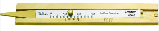 [666-5] HAZET Tyre tread depth gauge 666-5