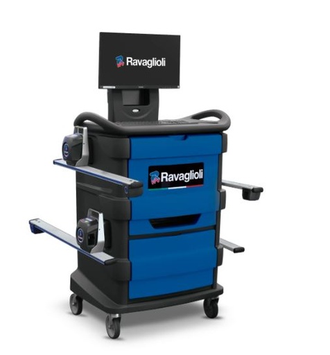[RAV.TD808.700414] Ratų suvedimo stendas, sunkvežimiams, 8CCD, RAVTD8080PTWS.3 , RAVAGLIOLI