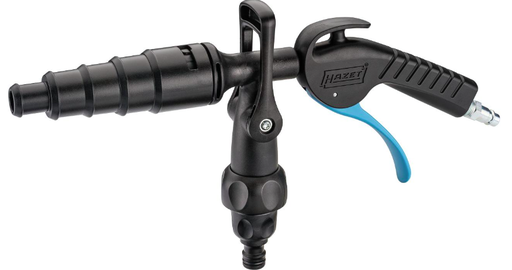 [9048P-2/3] Aušinimo sistemos skalavimo ∙ plovimo pistoleto komplektas HAZET