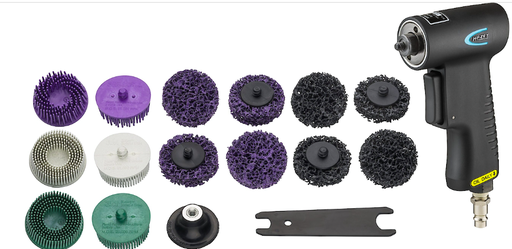 [9033-11/17] Šepetėlinis šlifavimo rinkinys HAZET