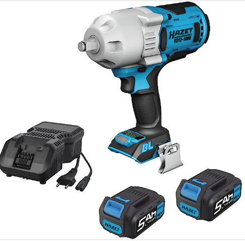 [9212-1000/4] 1/2 tvirtas akumuliatorinis smūginis suktuvas 1400 Nm Hazet