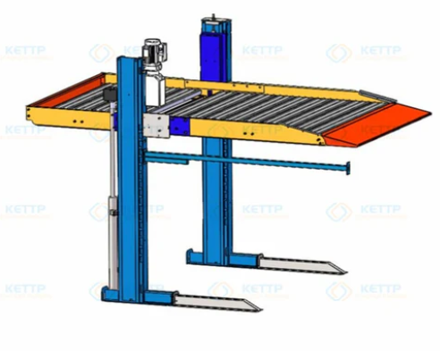 [2T 2300 A] Dviejų kolonų automobilių parkavimo keltuvas 2,3T Platformos plotis 2300 (A)