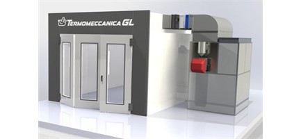 [GL2 7 x 4 x 2.8] Dažymo Kamera GL2 7 x 4 x 2.8 m TERMOMECCANICA