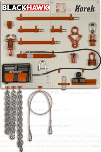 [AFM1315] KOREK PULL SET - 1 HYDRAULIC UNIT