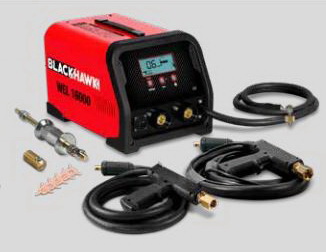 [WEL18000S] Įlenkimų traukimo stotelė su WEL16000 Dual Spotter aparatu BALCKHAWK