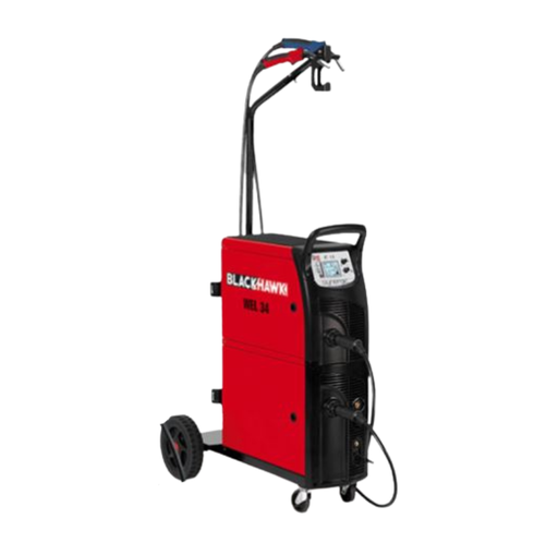 [WEL34W] MIG/MAG suvirinimo aparatas 230V, 220A, dvigubas degiklis WEL34