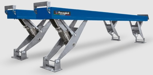 [RAV825.8I] Elektrohidraulinis žirklinis keltuvas su lygiomis platformomis, 25T, RAV825.8I, RAVAGLIOLI