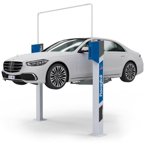 [RAV.KPX35.199171] 2-post electromechanical lift 3.5T, double controls: push buttons  KPX35E, RAV.KPX35.199171, RAVAGLIOLI