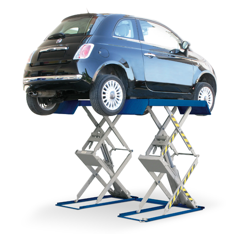 [RAV.535XX.196859] Double electro-hydraulic scissor lift, above ground installation 3,5T (Hot galvanized) RAV535, RAV.535XX.196859, RAVAGLIOLI