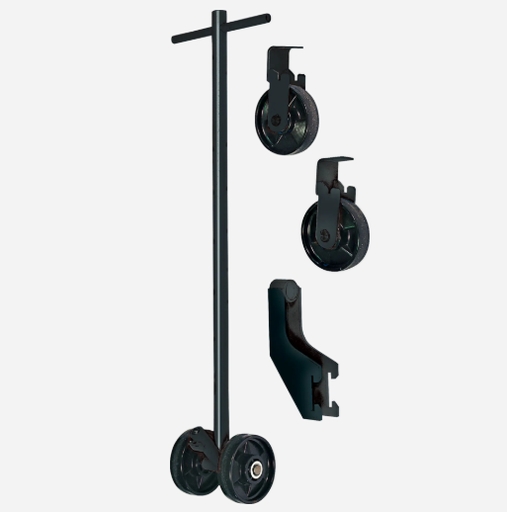 [S1450NA1] Portable lift kit with 1 wheeled handle and 2 wheels S1450NA1, RAVAGLIOLI