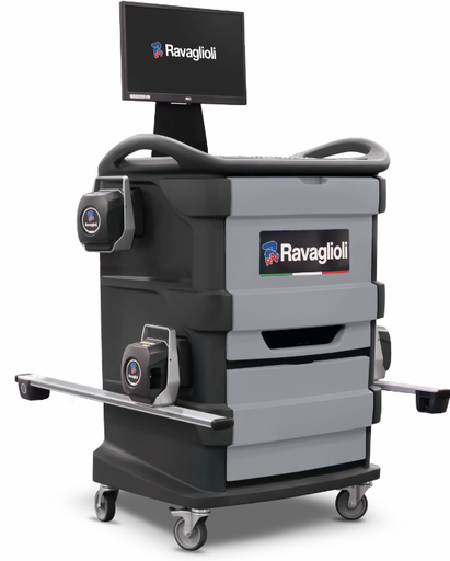 [RAV.TD806.700537] RAVTD8060PTWS.4 Commercial vehicle wheel alignment with, RAV.TD806.700537, RAVAGLIOLI