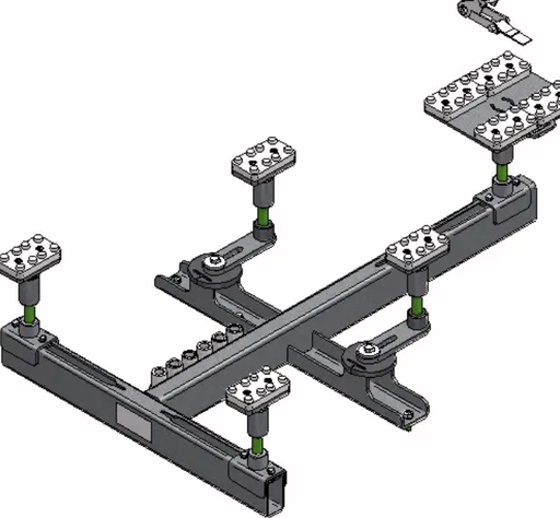 [KT100A1] Engine support for KT100 (Mercedes) Suitable, KT100A1, RAVAGLIOLI