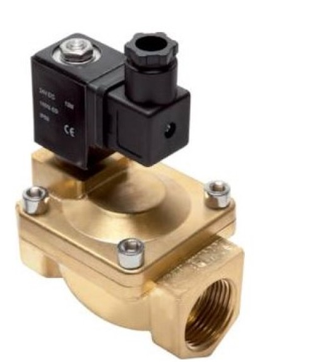 [SLP15-130E4] Solenoidinis vožtuvas 2/2 G1/2 N.C. 24V DC (0,5-16bar)