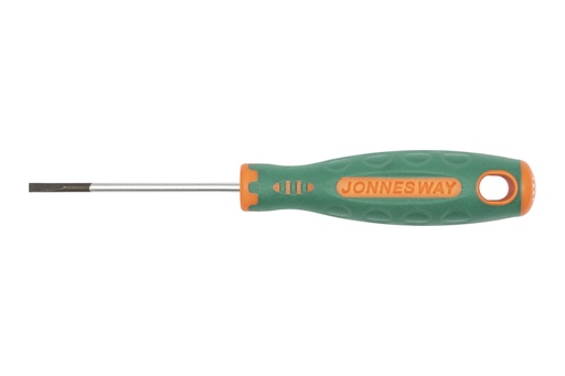[D71S250] ANTI-SLIP GRIP SCREWDRIVER, SLOTTED TYPE SIZE: 2.4 X 50 MM (D71S250, JONNESWAY)