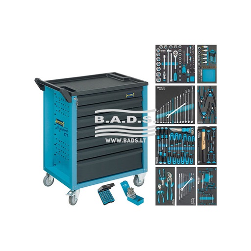 [177-7/217] HAZET Tool trolley - Tool trolley Assistent 177