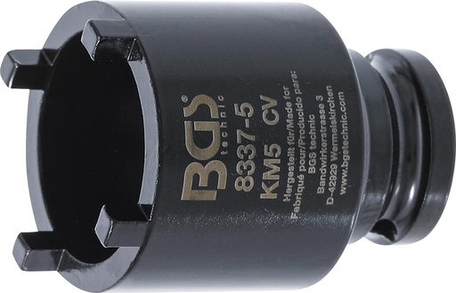 [8337-5] Groove Nut Socket BGS KM5 (8337-5)