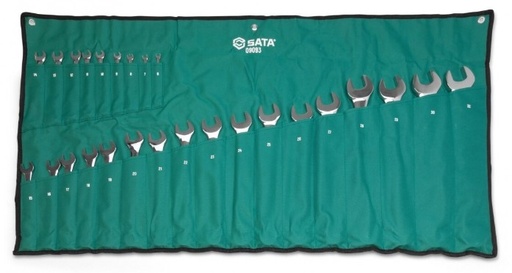 [S09093] Kombinuotų veržliarakčių rinkinys maišelyje, 26 vnt.