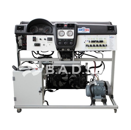 [MSC03-D] Dual Zone Air Conditioning And Climate Control Educational Trainer With Auxiliary Heater MSC03-D