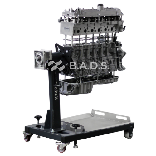 [IVD-SPLIT] Turbo Diesel DOHC engine in split version on rotating stand (IVD-SPLIT)