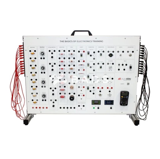 [MSEMP01] Elektronikos pagrindų mokomasis stendas su skirtingų automobilinės elektros mazgų matavimo galimybe MSEMP01