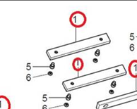[752217660] Šliaužiklis sunkvežimių ratų montavimo staklėms G96N, RAVAGLIOLI