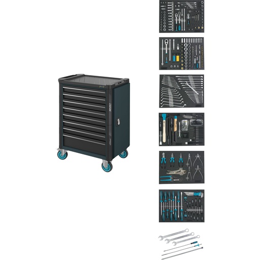[179NT-8-RAL7016/2] HAZET Tool trolley - Tool trolley Assistent 179NT