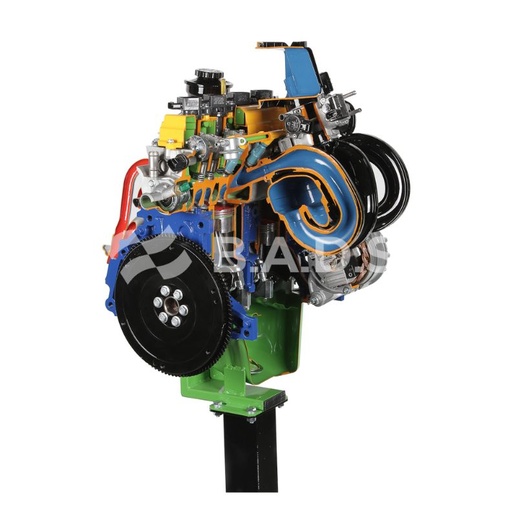 [AE45181E]  4 cilindrų benzininio variklio  VVT.i sistema, pjūvis AE45181E