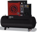 [4152022990] Rotary Screw Air Compressor with Air Dryer and 500-Liter Air Receiver CPM 20 10 400/50 TM500 CE, 4152022990, Chicago Pneumatic