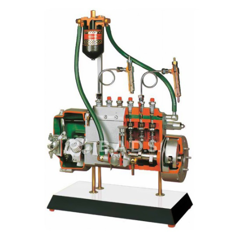 [AE410200M] INJECTION PUMP WITH 6 IN-LINE CYLINDERS cutaway Educational Trainer AE410200M