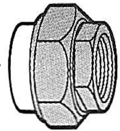 [GA3G/L 20] Mova 3 dalių kv/av metal 20x1/2 [GA3G/L 20]  